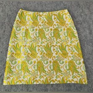 Prada | Brocade Skirt | Silk Blend | Vintage | Mini | Women’s Size 4 (40)
